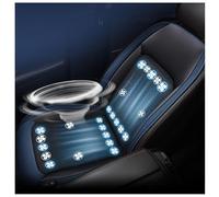 CUCUKAKA Cooling Car Seat con 24 Ventole, 3 velocità, Funzionamento Silenzioso Copri Sedili Auto Estivi, Coprisedile Auto Estivo per Viaggiatori, Conducenti car,Blue-12V