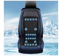 CUCUKAKA Coprisedile Auto Con Ventilazione Con 24 Ventole, 3 Livelli Regolabili Coprisedili Auto Estivi, Coprisedile Estivo per Viaggiatori, Conducenti car,Blue-12V