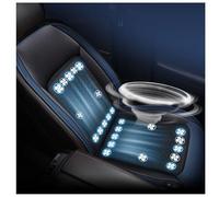 CUCUKAKA Coprisedili Auto Estivi con 24 Ventole, 3 Livelli Regolabili Coprisedile Rinfrescante per Auto, Coprisedile Estivo per Auto, SUV, Camion, Universale,Blue-12V