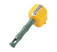 Cucumber Fruit Slicer Vegetable Cutter With Container - Non Slip Kitchen Chopper For Carrot Zucchini Eggplant Pear | Multifunzionale Food Prep Peeler Tool For Home Restaurant Camping Picnic Cooking