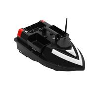 CuCummoo Barca per esche da pesca con GPS RC, barca per esche da pesca | Doppio motore, giroscopio, striscia LED, contenitore basculante, 100 punti di marcia, ritorno automatico, 3 scatole di esca