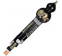Cucurbit Flauto Hulusi, Zucca Flauti Hulusi A Fiato Anti-Goccia Strumento Tradizionale Cinese for Bambini Adulti Zucca Flauto Regalo for Principianti Dilettanti Musicali /76 (Color : Black, Size : C