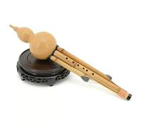 Cucurbita Da Gioco Professionale I Principianti Praticano La Seta Di Cucurbita Per Gli Strumenti Musicali C Abbassamento B Brandelli Di Cucurbitacee Intonazione Duratura (Color : Wood_F-key)