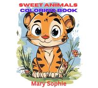 Cuddle & Color: A Sweet Animals Coloring Book for Little Hands: Adorable Animal Friends to Color for Kids Ages 3-5