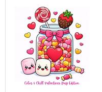 Cuddle & Color Valentines Day Edition: Coloring Book for all ages, bold & easy designs