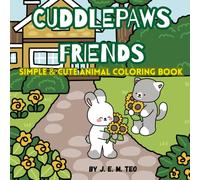 Cuddlepaws Friends: Simple & Cute Animal Coloring Book