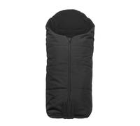 Cuddles Collection Coprigambe universale foderato in pile per passeggini, carrozzine e carrozzine, colore: nero