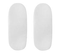 Cuddles Collection - Lenzuola sotto culla per cesto porte-enfant, confezione da 2 pezzi, colore: bianco