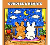 Cuddles & Hearts: Cute and Simple Coloring Book Featuring Adorable Animal Couples, Cozy Love Scenes, Sweet Valentine Moments, Big Easy Shapes, and ... Coloring Pages for Teens and Adults