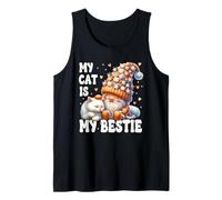 Cuddly Cat Grandpa Gnome For Cat Mom My Cat Is My Bestie Canotta
