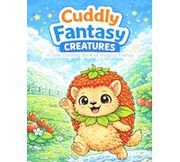 Cuddly Fantasy Creatures: A Cute Coloring Book of Magical Friends