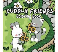 Cuddly Friends: A cute and cuddly coloring book