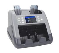 CUDTAPI Macchina per Il conteggio dei Contanti Bill Counter, Money Machine Multi Currency Money/Bill/Banknote Mix Value con Cis Riconoscimento del rilevatore di Denaro XD-2500