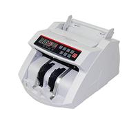 CUDTAPI Macchina per Il conteggio dei Contanti Contatore di Denaro for valute Carta e polimeri con Uvmg Funzione BilliNote Conteggio della Macchina Rilevatore contante Macchina(LED UV IR)