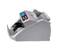CUDTAPI Macchina per Il conteggio dei Contanti LCD Visualizza Un contatore di Denaro Economico for valute Carta e polimeri con Uvmg Funzione BilliNote Conteggio del rilevatore della Macchina(Grey)