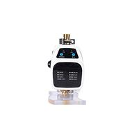 CUDTAPI Pompa di Aumento dell'Acqua Fredda/Calda for Uso Domestico Pompa Booster Intelligente a Magnete Permanente Pompa Booster ad aspirazione Singola Ciclo Silenzioso 24V(Smart 150w)