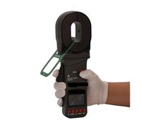 CUDTAPI Tester di Resistenza Digitale Misuratore di Resistenza Terra Multifunzione 0-1200Ω Corrente 20A Tester Senza Contatto con Circuito(2000BPlus Anti Ex)