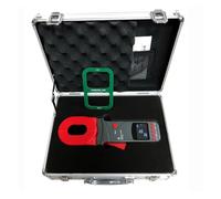 CUDTAPI Tester di Resistenza Digitale Tester di Resistenza Messa a Terra con Pinza Digitale Isolamento 1200Ohm 20A(with Box)