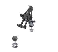 CUDVOLHTU Compatibile con il supporto for telefono da moto FANAUE, girevole a 360°, regolabile, in lega di alluminio, con clip for cellulare, for ATV/UTV, bici, moto(CPC-05T6(CC-06))