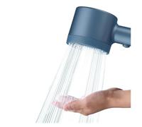 CUDVOLHTU Compatibile con Xiaomi 5 modalità doccia, soffione doccia ad alta pressione, rubinetto portatile con filtro a pioggia for bagno.(Blue 3Pcs set)