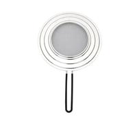 CUDVOLHTU Coperchio anti-olio da cucina, filtro, manico pieghevole, coperchio for padella anti-schizzi
