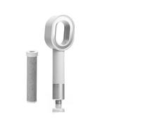CUDVOLHTU Filtro for soffione doccia, purificazione dell'acqua pressurizzata, doccia portatile for il bagno a risparmio energetico(White)