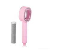CUDVOLHTU Filtro for soffione doccia, purificazione dell'acqua pressurizzata, doccia portatile for il bagno a risparmio energetico(Pink)