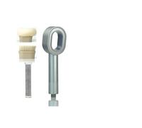 CUDVOLHTU Filtro for soffione doccia, purificazione dell'acqua pressurizzata, doccia portatile for il bagno a risparmio energetico(Silver Set)