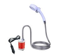 CUDVOLHTU Pompa sommersa elettrica da 12 V e 20 W, set di rubinetto portatile for lavatrice, kit doccia da campeggio(12V Shower Kit)