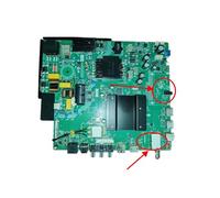 CUDVOLHTU Scheda madre for TV di rete WiFi 4K P150-2874V6.0 4 Core 1.5G+8G 180v-200v 480ma(HYUNDAI 1T NO CI)