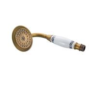 CUDVOLHTU Soffione doccia in ottone anticato, for doccia portatile da bagno(Style 2)