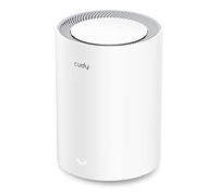 Cudy 2023 Nuovo WiFi 6 Mesh WiFi, AX1800 Whole Home Mesh WiFi System Gigabit WiFi 6 VPN Router and Extender, Controllo Parentale, Open VPN, 1 Pacchetto