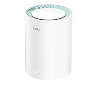 Cudy M1300 Sistema WiFi Mesh AC1200 Dual Band - 867Mbps en 5GHz 300Mbps en 24GHz - 1x Puerto LAN 1000/100/10Mbps 1x Puerto W