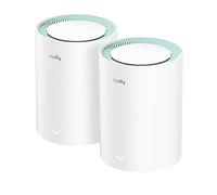 Cudy M1300 2-PACK sistema Wi-Fi Mesh Dual-band (2.4 GHz/5 GHz) Wi-Fi 5 (802.11ac) Bianco 1 Interno