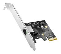 Cudy Adattatore di rete PCI Express da 2,5 Gbps, scheda PCIe da 2,5 GBase-T, staffa a basso profilo, Windows 10/8 / 8.1/7, Windows Server 2012, 2008, Linux, PE25