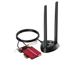 Cudy Adattatore PCIe AX5400 con Wi-Fi 6E, Bluetooth 5.3 e OFDMA, WE4000