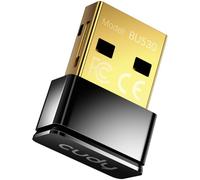 Cudy Adattatore USB Bluetooth per PC, ricevitore Dongle Bluetooth 5.3, Plug and Play, dimensioni nano, supporta Windows 11/10/8.1/7 per desktop, laptop, stampante