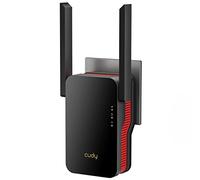 Cudy RE3000 Extensor de Rango AX3000 WiFi 6 Doble Banda - Hasta 2402Mbps - Boton WPS - 2 Antenas Externas + 1 Interna - Compati