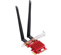Cudy WE3000S Adaptador de Red PCI-e AX5400 WiFi 6E Tri-Banda - Bluetooth 52 - 2 Antenas Externas