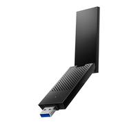 Cudy BE6500 Tri-Band Wi-Fi 7 Wireless USB 3.0 adattatore WU6500 WiFi per PC desktop, supporta Windows 11/10, antenne ad alto guadagno, 6GHz, 4K-QAM, 160MHz, WPA3