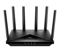 Cudy BE6500 WiFi 7 Router Da Gioco Gigabit Dual Band, 6500Mbps, Client/Server VPN, Controllo APP Cudy, CPU Quad-Core Broadcom 2 GHz, WR6500