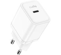 Cudy Caricatore USB C, 20 W USB-C Presa Di Ricarica Rapida E QC/PD 3.0 GAN Tech Parete Adattatore Charger Tipo C Per iPhone, iPad, Samsung, Xiaomi, Sony, CH20