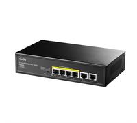 CUDY SWITCH RETE 6 PORTE 10/100 2 POE 32W (FS1006P)**PUOI PAGARE ANCHE ALLA CONSEGNA!!!**
