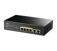 CUDY SWITCH RETE 6 PORTE 10/100 2 POE 32W (FS1006P)**PUOI PAGARE ANCHE ALLA CONSEGNA!!!**