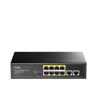 Cudy FS1010P switch di rete Fast Ethernet (10/100) Supporto Power over Ethernet (PoE) Nero
