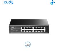 CUDY FS1016. Switch a 16 porte 10/100 Mbps, Vlan/Extend, rack