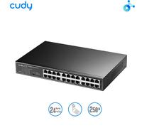 CUDY FS1024. Switch a 24 porte 10/100 Mbps, Vlan/Extend, rack
