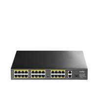 Cudy FS1026PS1 switch di rete Non gestito Gigabit Ethernet (10/100/1000) Supporto Power over Ethernet (PoE) Nero