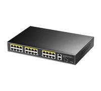 Cudy FS1026PS1 Switch Gigabit PoE+ a 24 porte 10/100 Mbit + 2 porte Uplink Gigabit + 1 slot SFP da 1,25 Gbps NEW