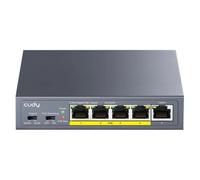 CUDY GS1005P Switch PoE 4 porte